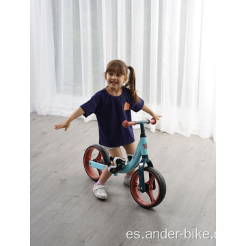 nueva bicicleta de equilibrio de plástico para niños para correr bicicleta